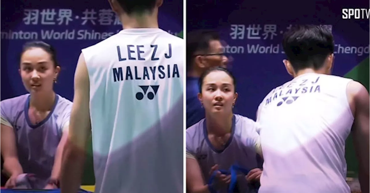 [VIDEO] US Badminton Player Appears 'Smitten' As Lee Zii Jia Walks By At Thomas & Uber Cup