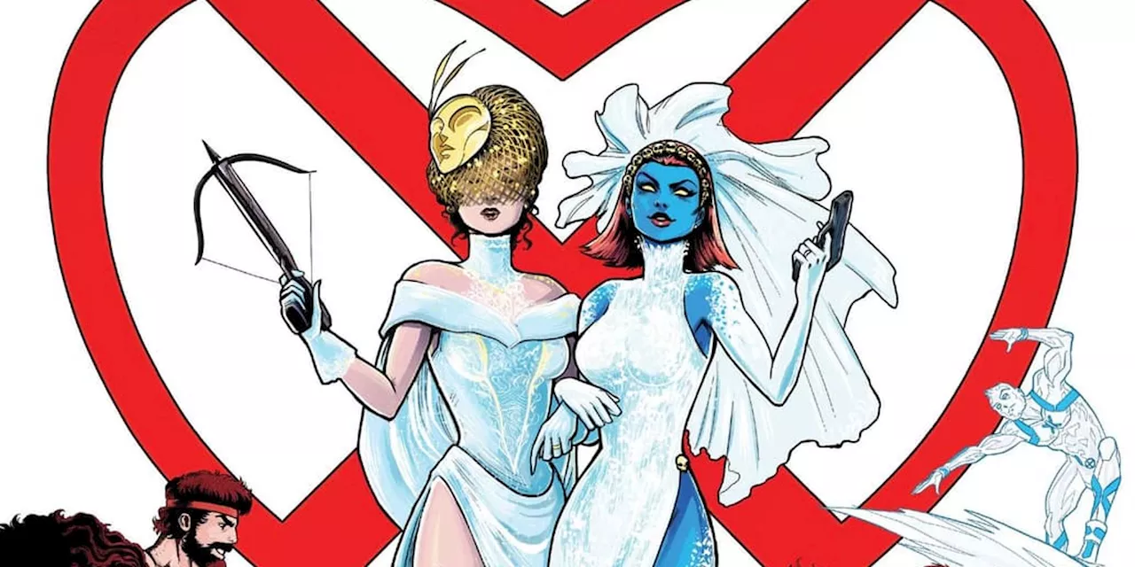 X-Men's Mystique and Destiny Tie the Knot in First Look at Marvel's Pride Month Special