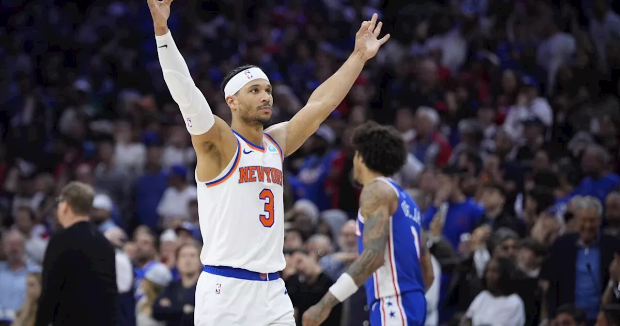 Knicks avanzan a semifinales del Este; tras superar 118-115 a 76ers