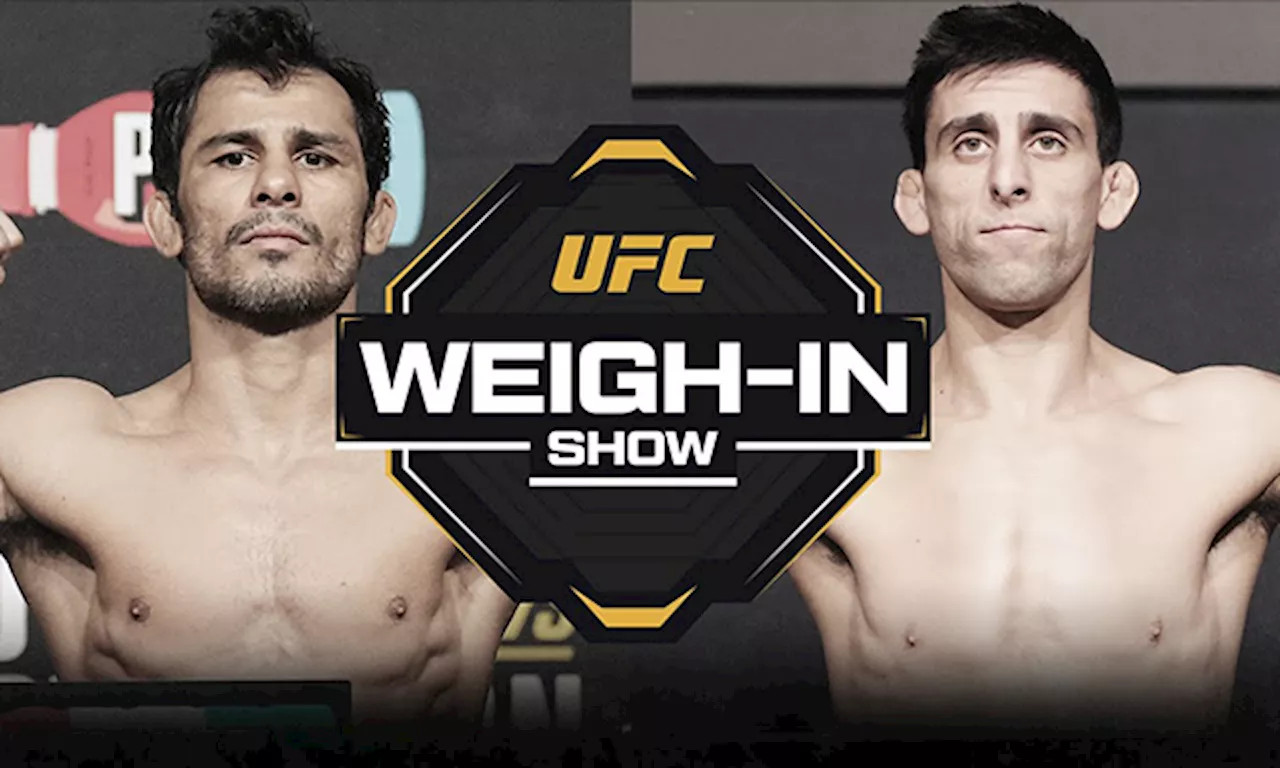 Video: UFC 301 Early Weigh-in Show