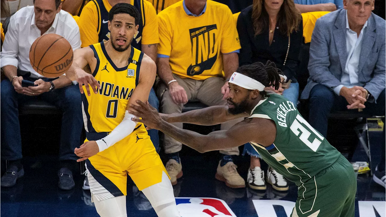 Pacers Bust Bucks, Await Knicks-76ers Winner