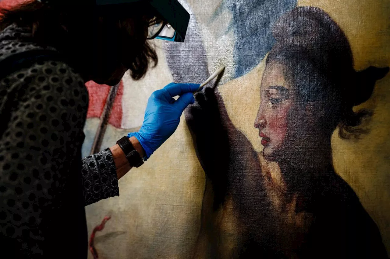 Iconic French painting to make comeback in true colours