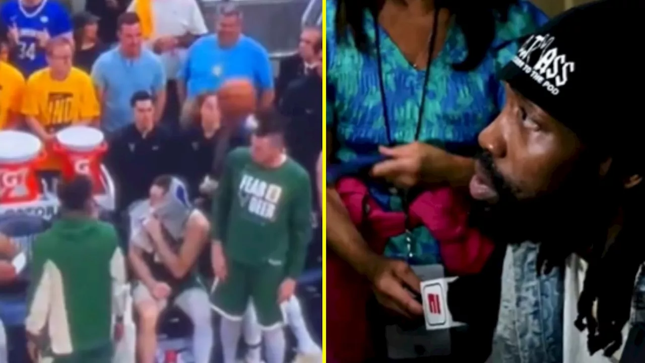 – Fans stunned as Patrick Beverley has total meltdown, throwing ball into stands and blas...