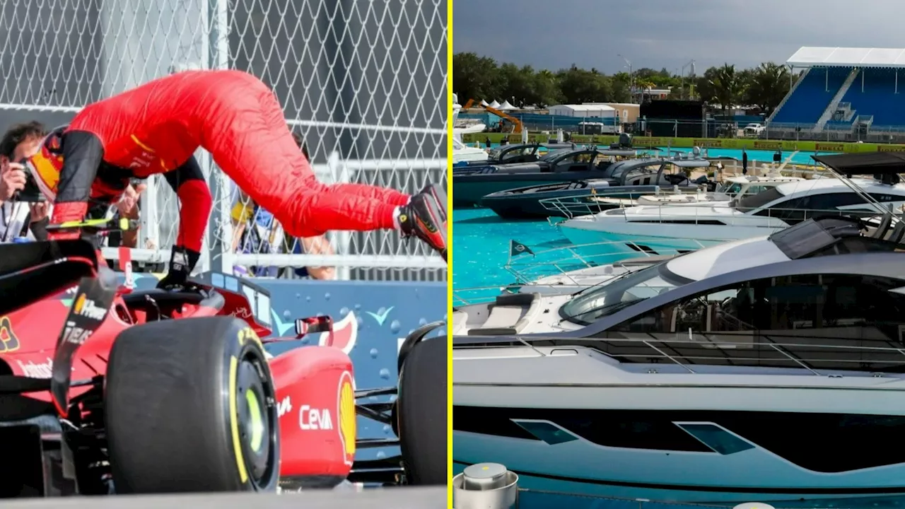 Glitz of inaugural Miami Grand Prix quickly vanished when F1 drivers fumed over ‘awful’ track and fake mar...