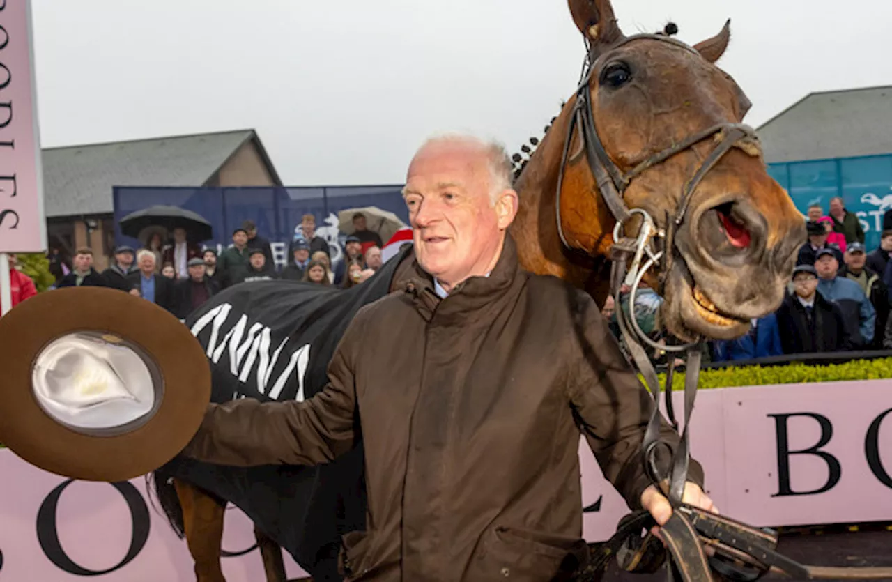 Willie Mullins becomes most successful-ever Irish trainer with Punchestown win