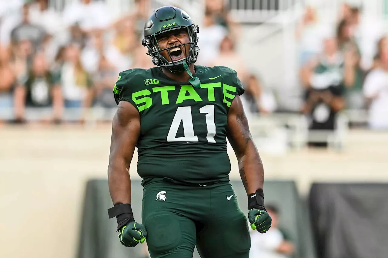 Former Michigan State DT Derrick Harmon transferring to Oregon