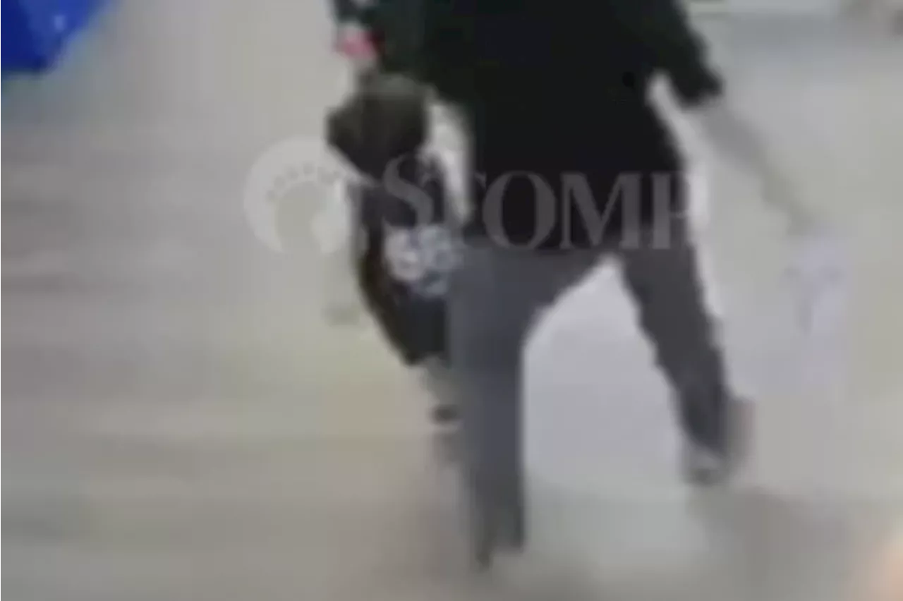 Woman caught on mall CCTV allegedly tripping a child