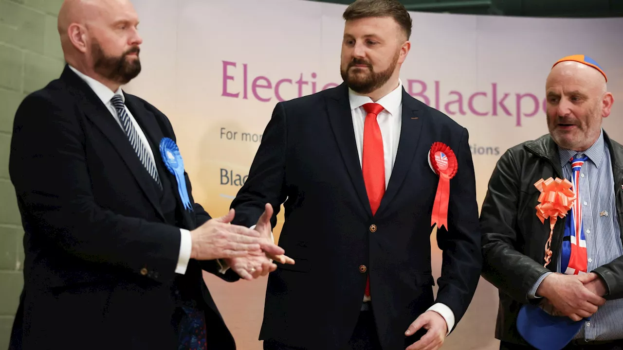 Labour wins Blackpool South by-election as they take seat from Conservatives