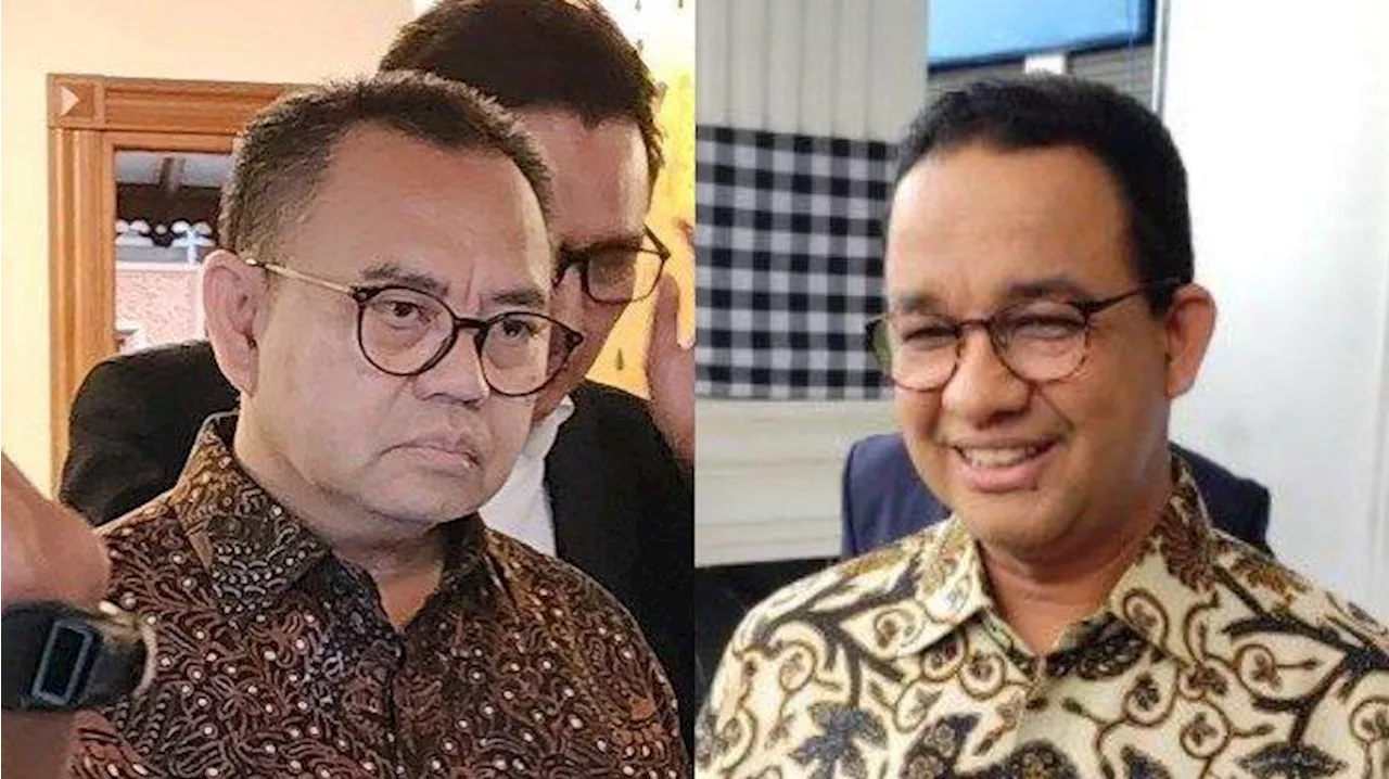 Anies Belum Pasti Maju Pilgub DKI Jakarta, Eks Relawan di Pilpres Deklarasikan Dukung Sudirman Said