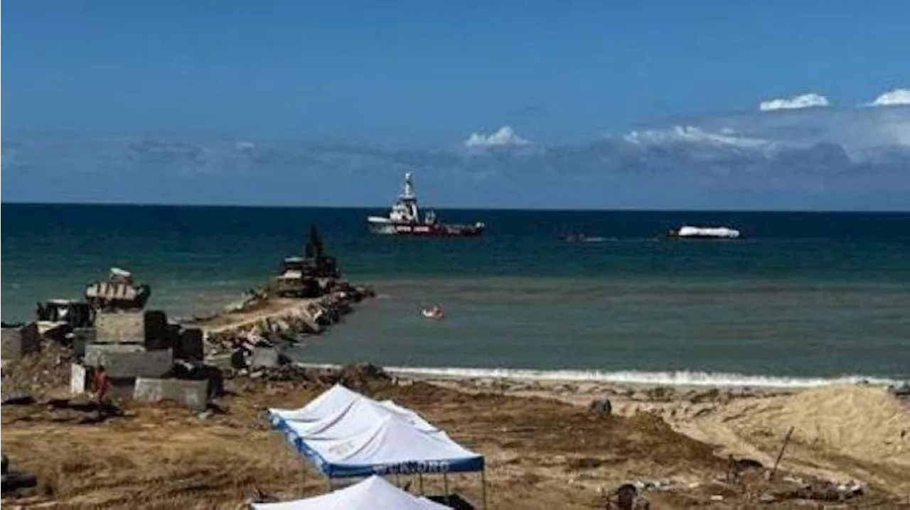 Bangun Dermaga Apung di Pantai Gaza, AS Siaga Tinggi Pasukannya Jadi Target Serangan Hamas