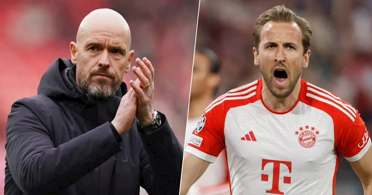 Erik ten Hag wilde Harry Kane bij Manchester United: ‘Je weet dat hij dertig doelpunten oplevert’