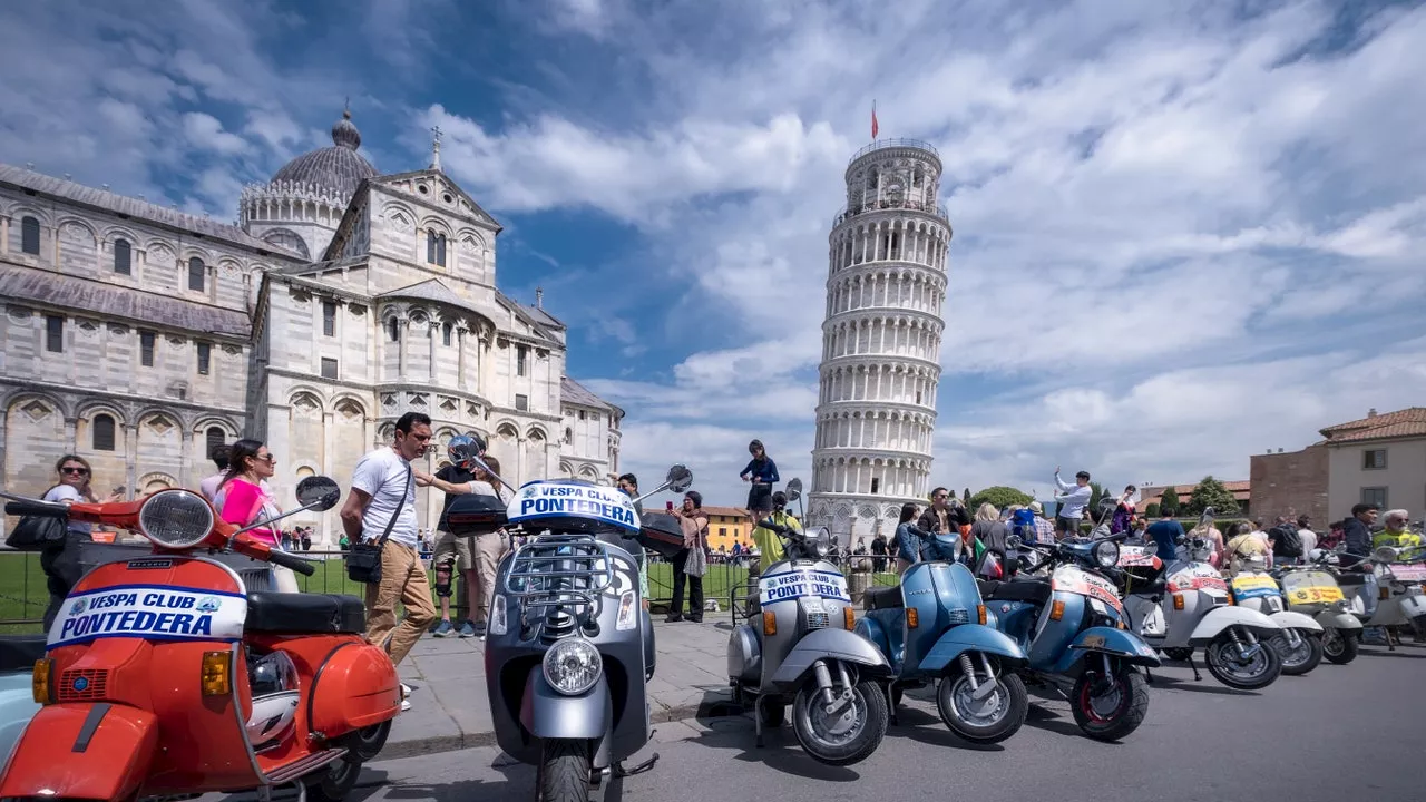 A Pontedera, a casa della Vespa