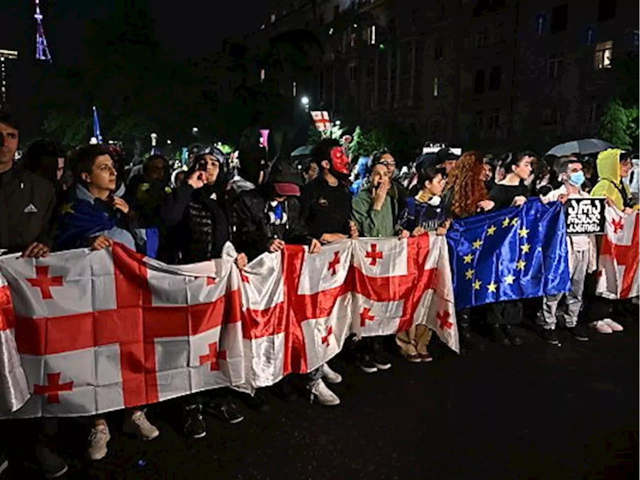 Georgien: Erneut Proteste In Georgien 'russisches Gesetz ...