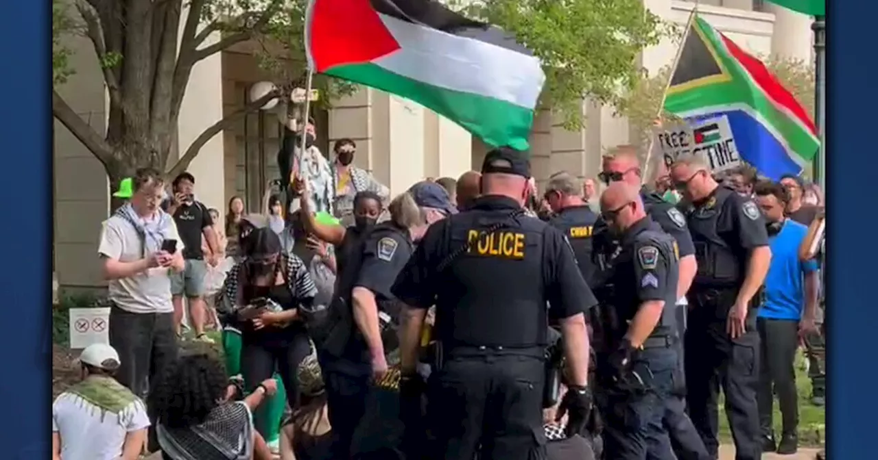 Hundreds of Ohio college students protest Israel-Hamas war