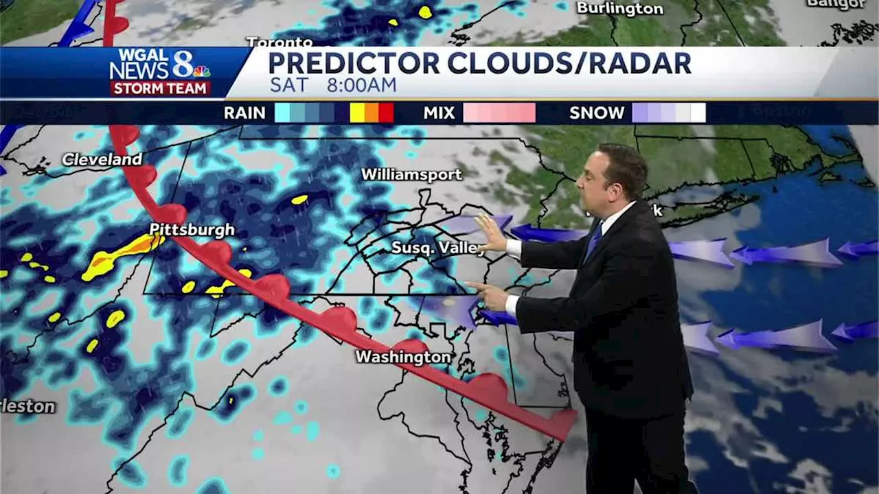 Warm, Dry Most Of Friday; Wet, Cooler Weekend