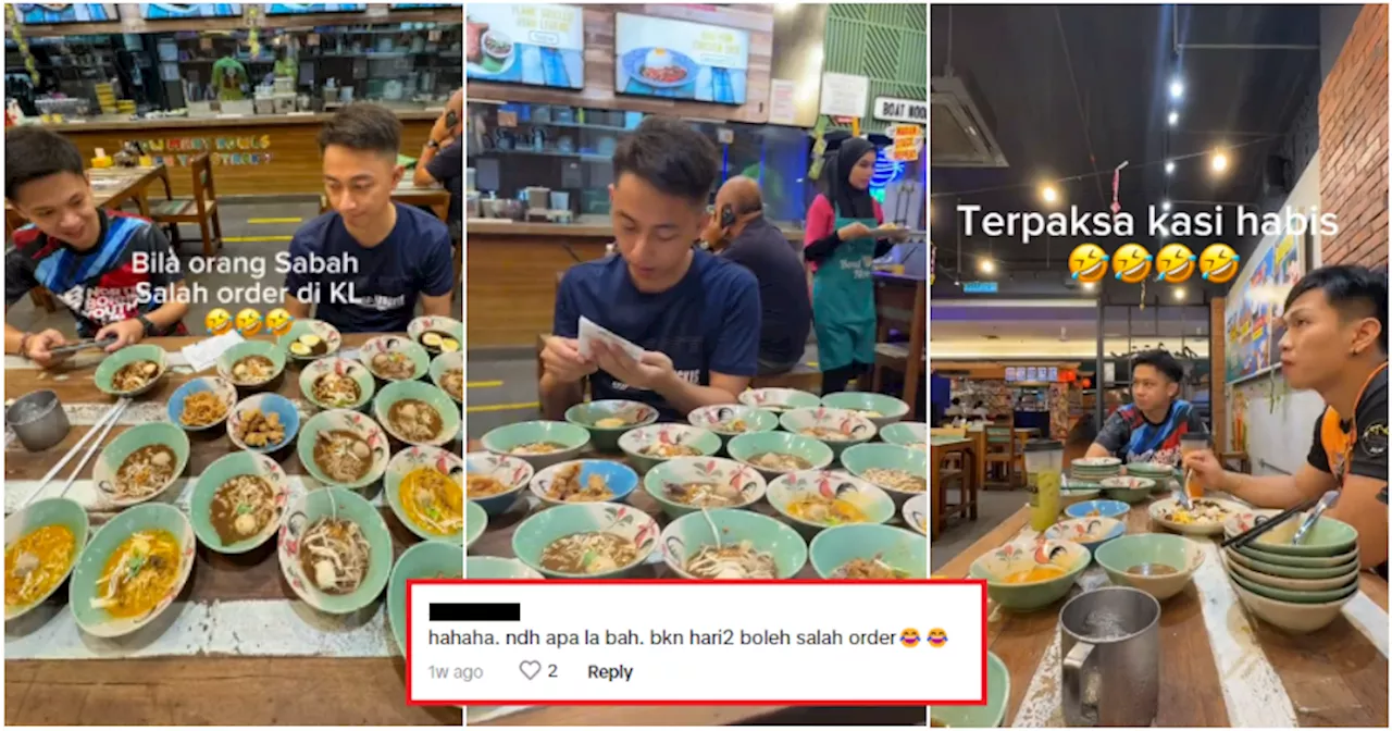 Sabahan Friends Mistakenly Order 28 Bowls of Noodles After Getting Confused with Ordering Sheet