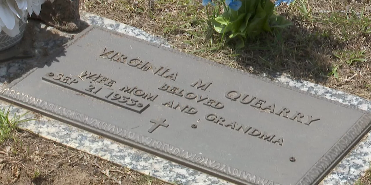 Woman shares her two year fight for friend’s date of death headstone plate