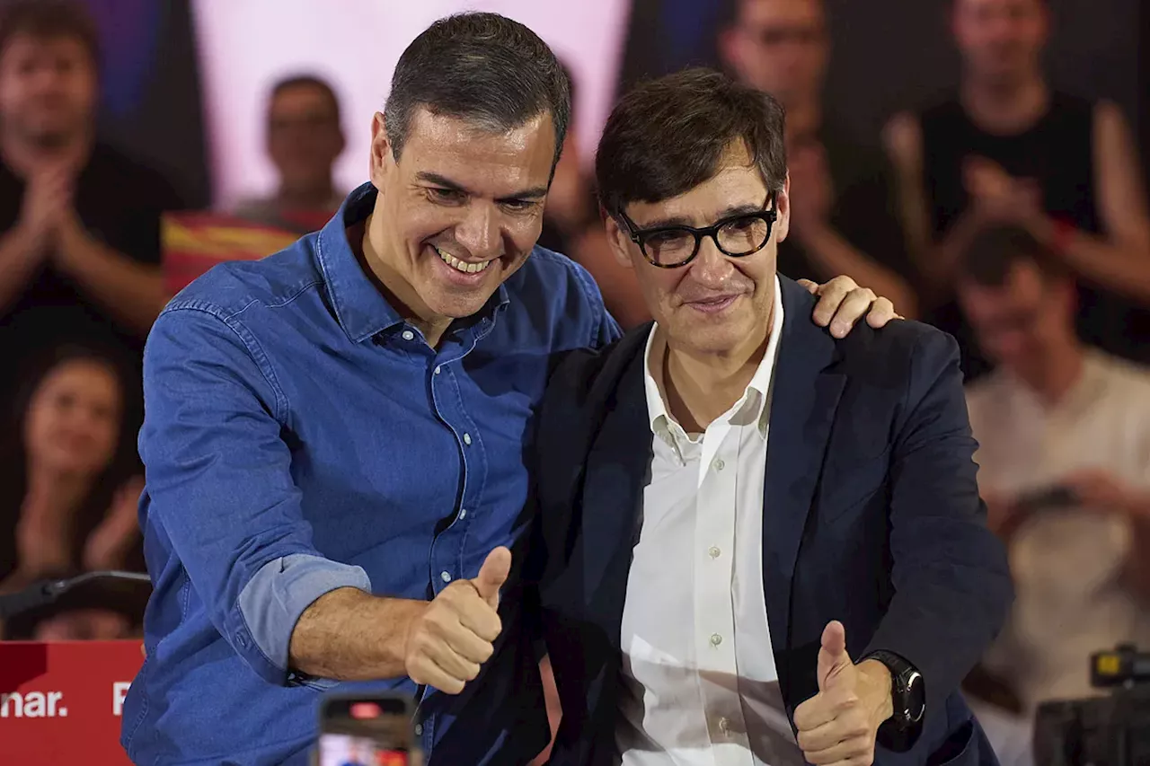 Sánchez e Illa abren la puerta al Gobierno catalán a Puigdemont