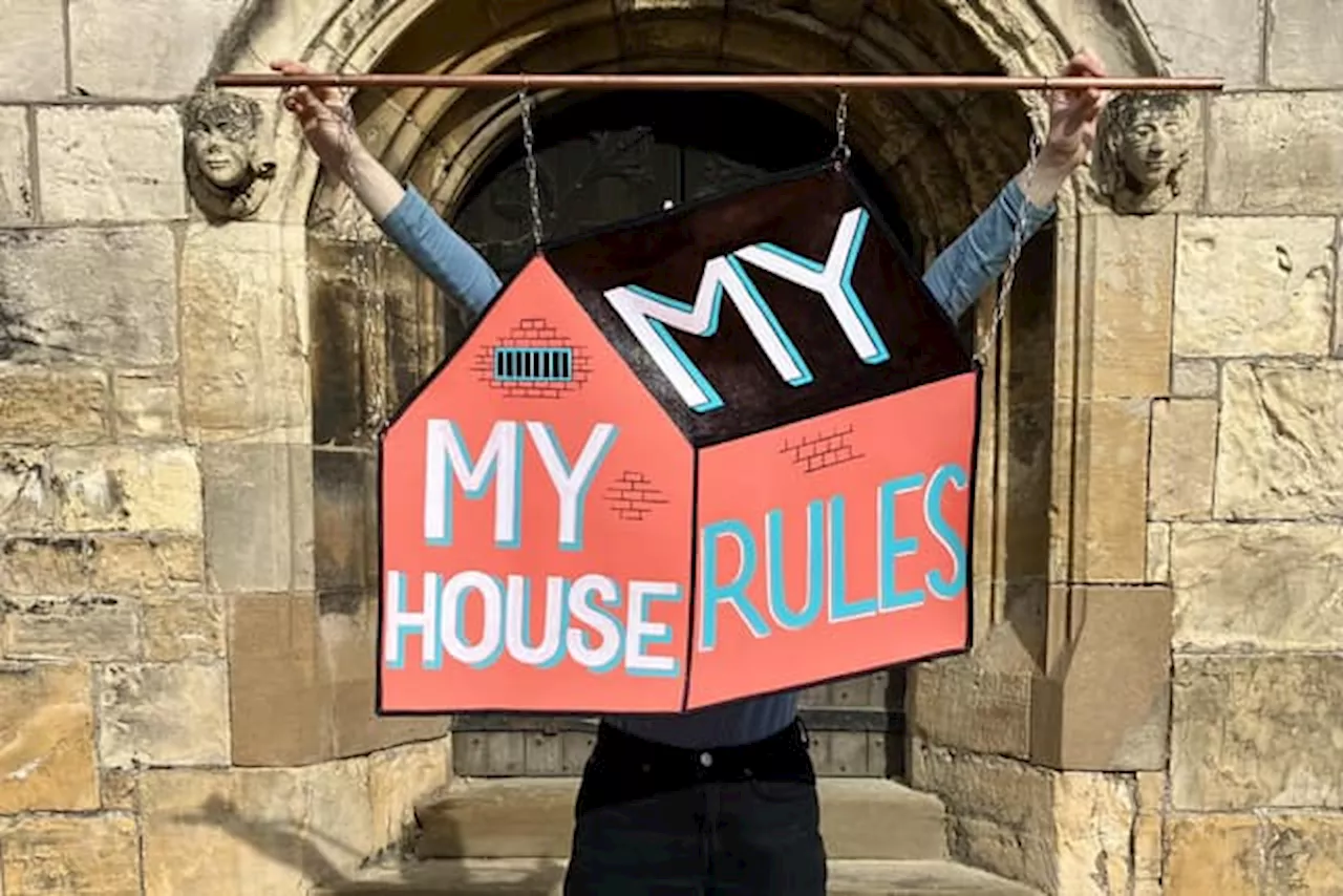 'Because I Said So': Bradford-born artist Jenna Greenwood exhibits banners for Saltaire Arts Trail