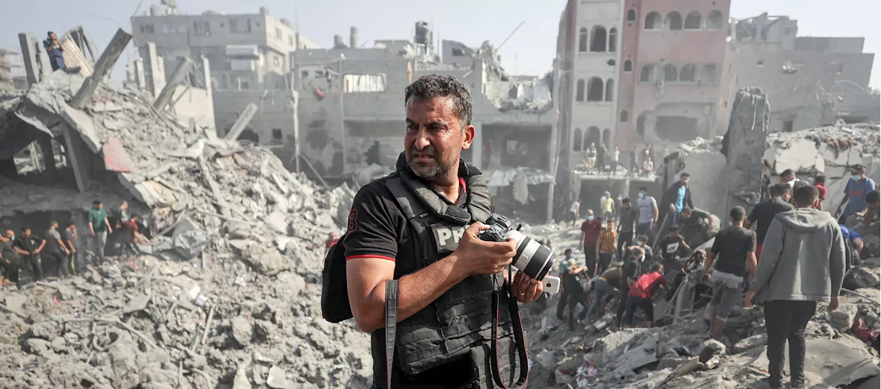 Premio Mundial a la Libertad de prensa Guillermo Cano a periodistas palestinos que cubren Gaza