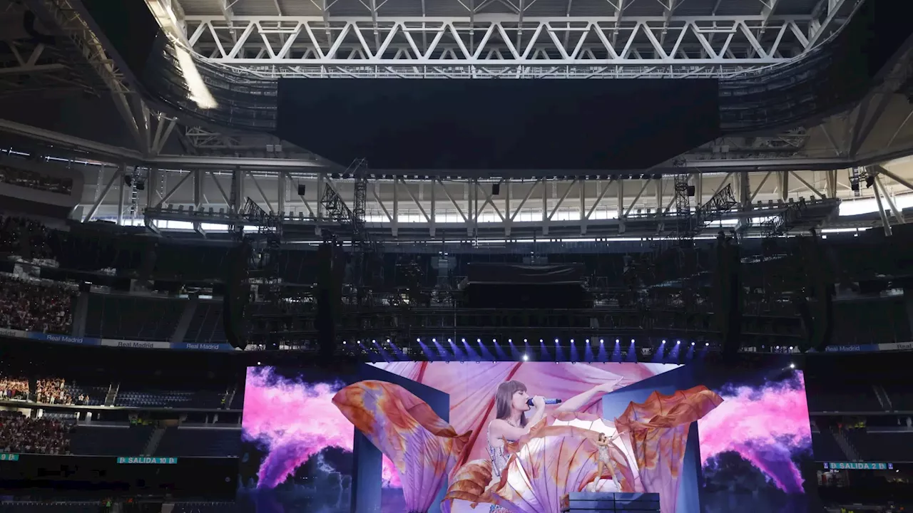 'Ni de coña', sus guiños a España y la pelea en la grada en medio de 'Spearks Fly': lo que no se vio del concierto de Taylor Swift en Madrid