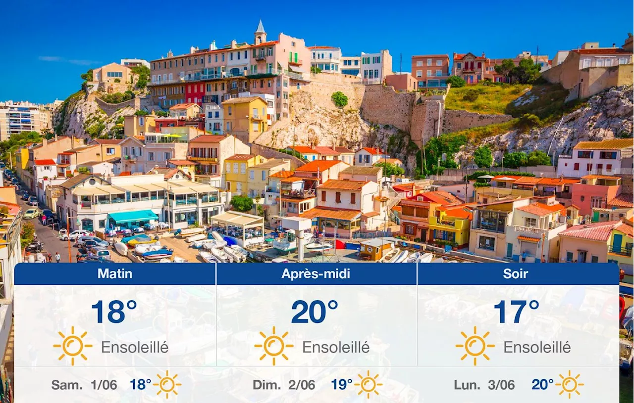 Météo Marseille: prévisions du vendredi 31 mai 2024