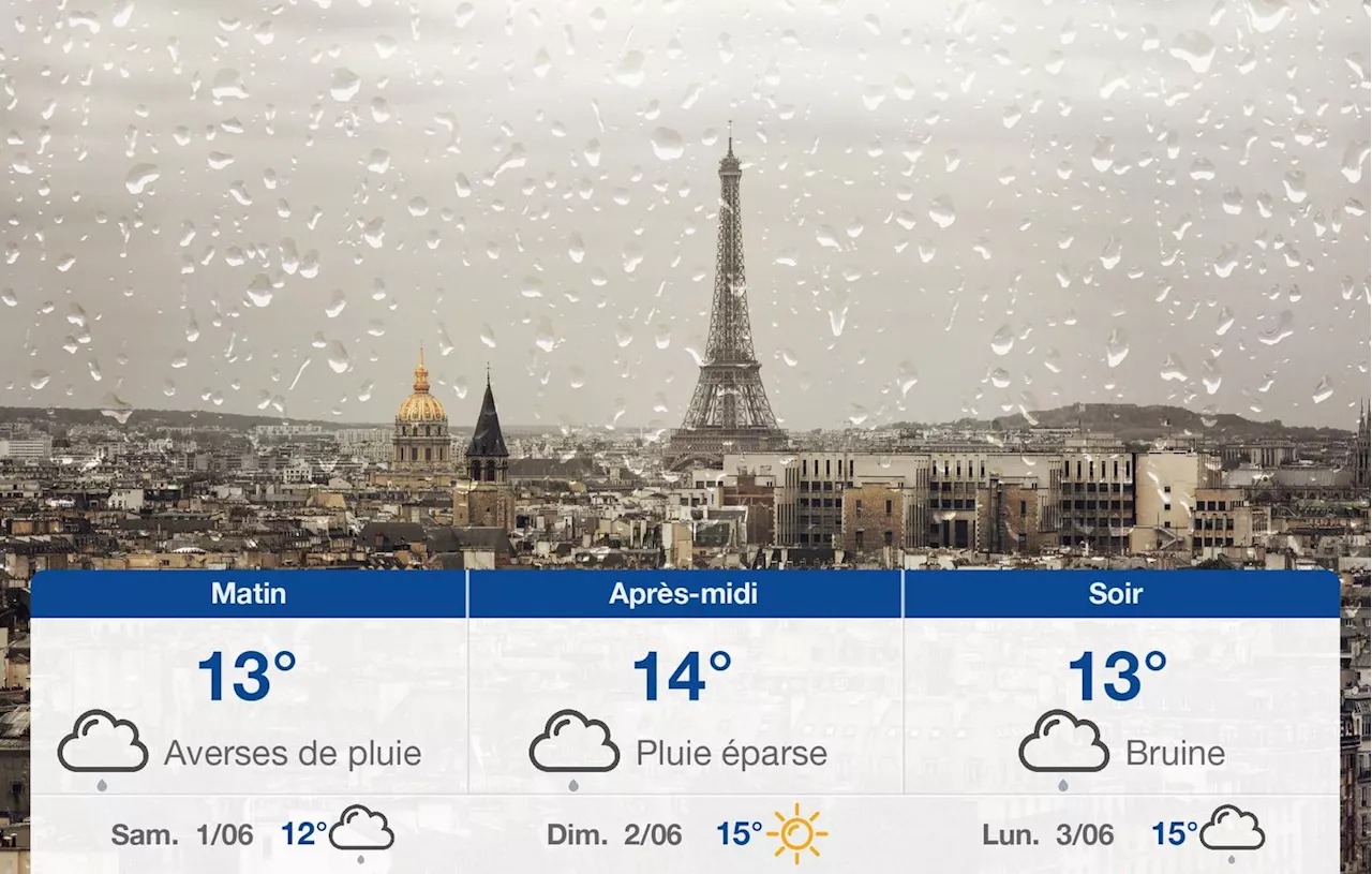 Météo Paris: prévisions du vendredi 31 mai 2024