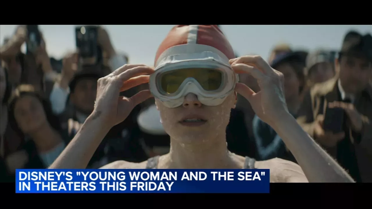 ' In Theaters May 31: Daisy Ridley dives into role as historic swimmer ...