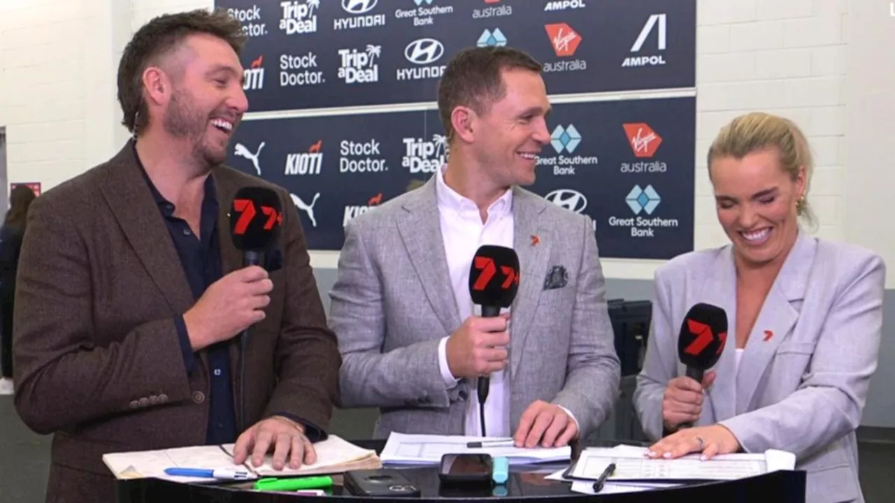 Abbey Holmes ‘gets the giggles’ after Port Adelaide coach Ken Hinkley’s AFL comments