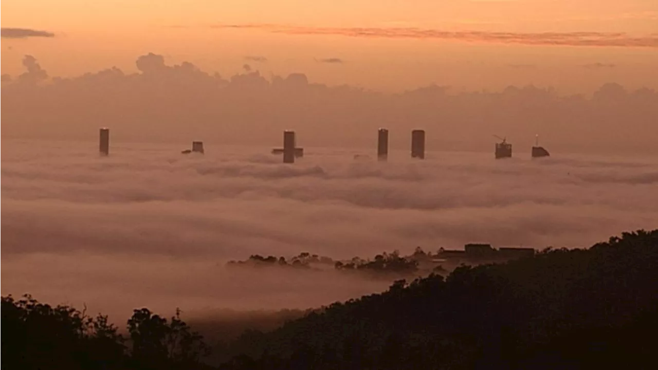 Brisbane airport flight delays, diversions due to thick fog over city