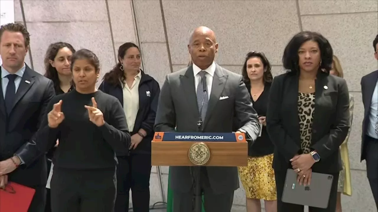 Mayor Eric Adams announces new measures regarding preparedness during extreme weather in NYC