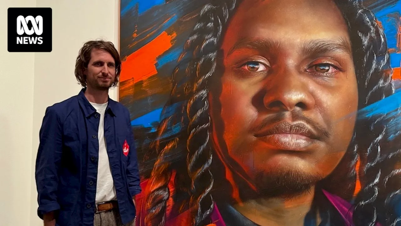 Archibald 2024 Packing Room Prize awarded to Matt Adnate for portrait of Baker Boy, as this year's finalists revealed