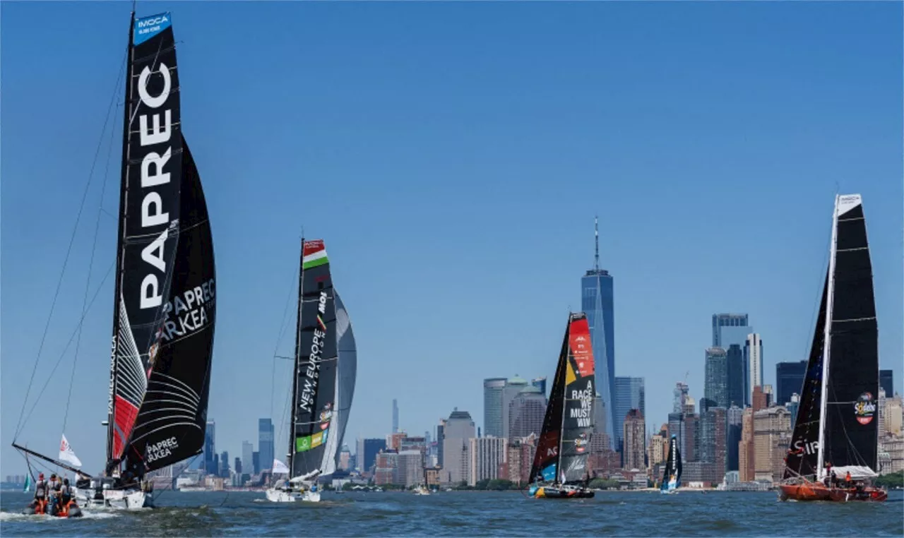 Les 28 skippers de la New York Vendée - Les Sables-d'Olonne ont pris le départ !