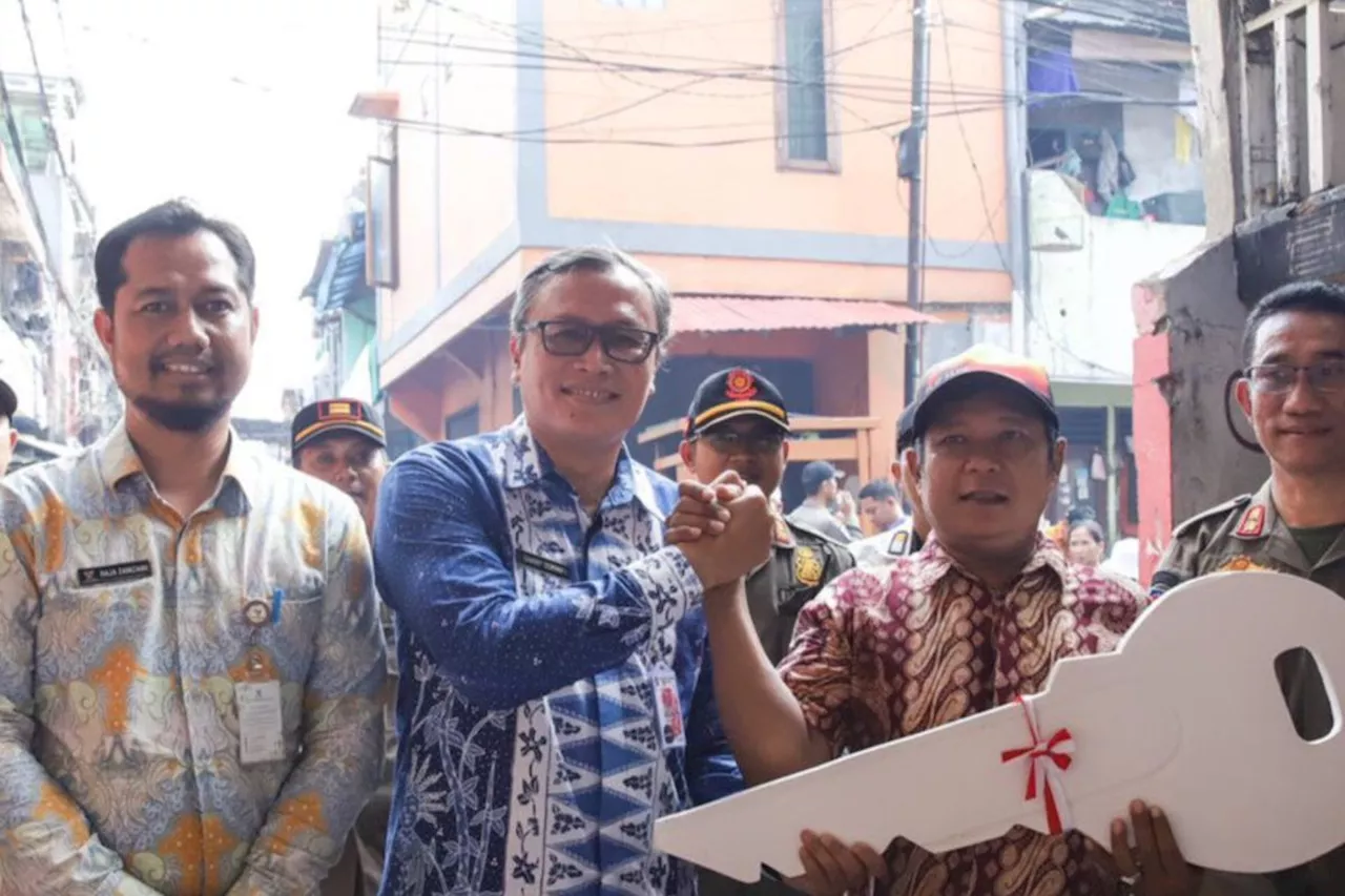 Ada 100 rumah di Jakarta Pusat yang dibedah