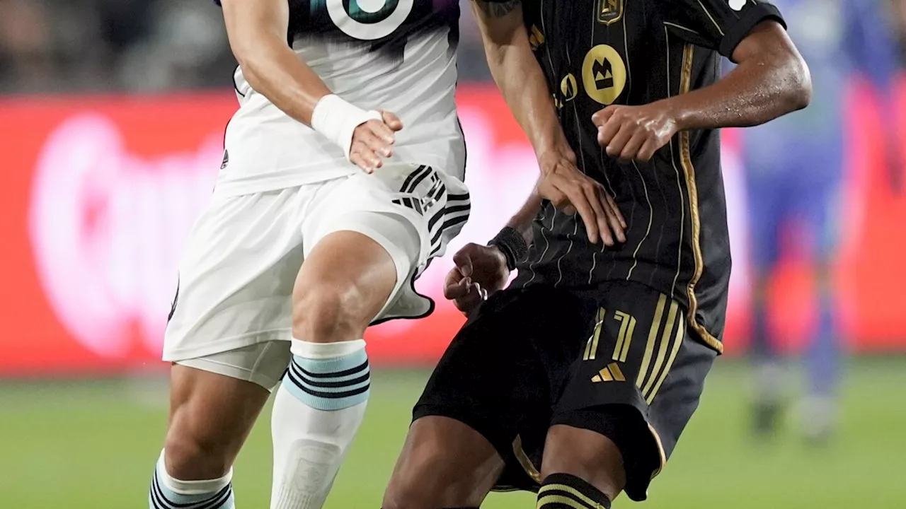 LAFC runs win streak to four, snaps Minnesota United's unbeaten run at six with 2-0 victory