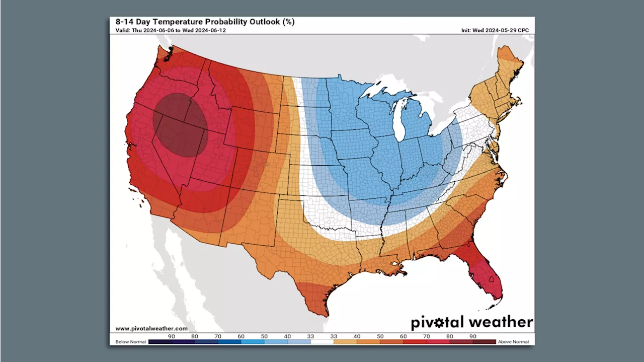 Heat wave headed for Western U.S. as extremes hit Gulf Coast, globe