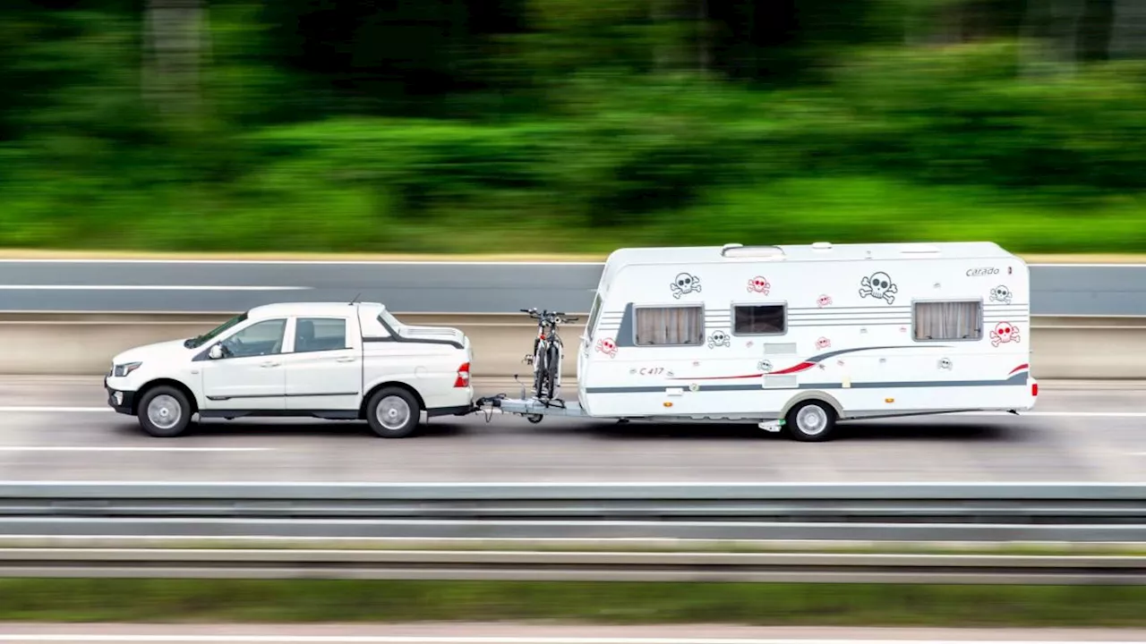 Darf mein Kind während der Fahrt im Wohnwagen sitzen?