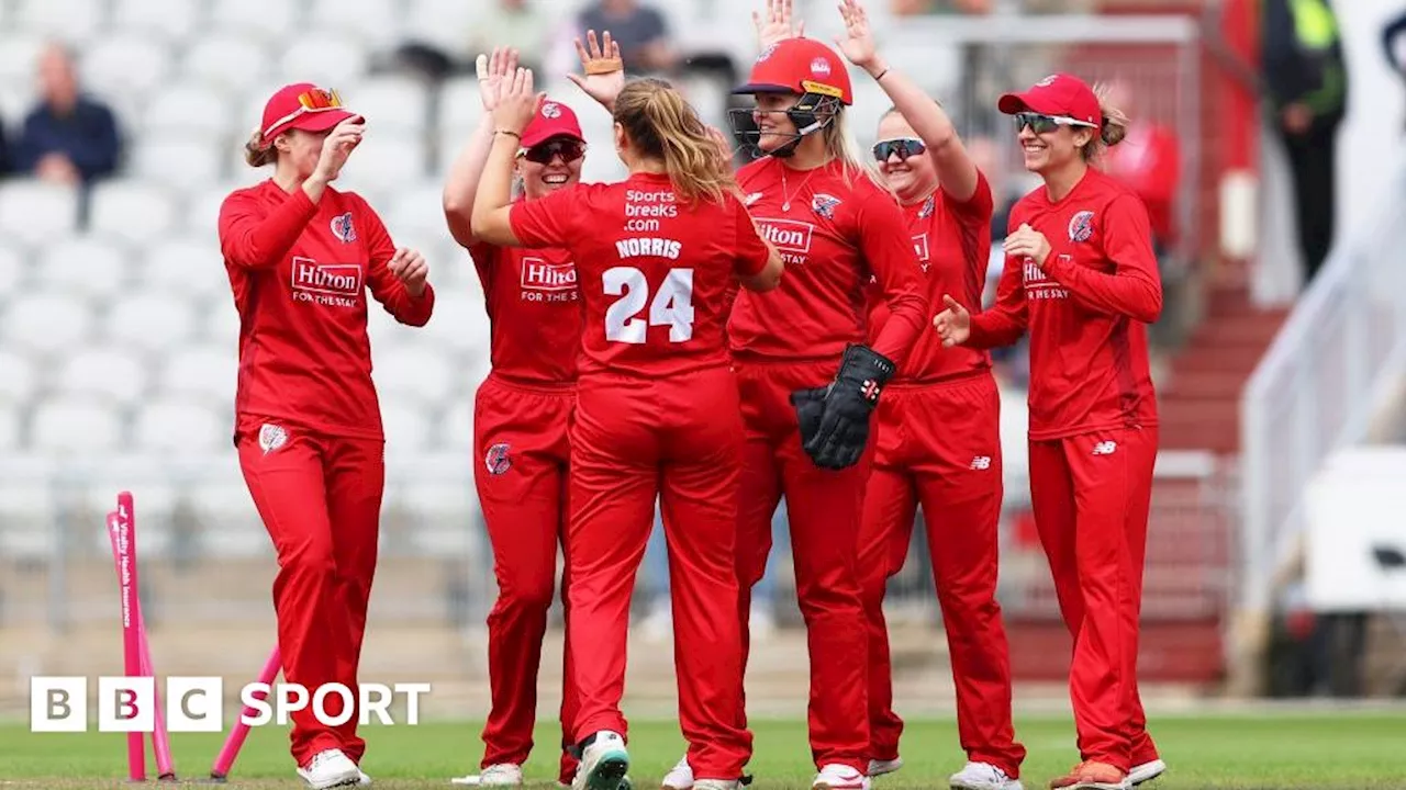 Charlotte Edwards Cup: Thunder end Central Sparks unbeaten start as holders Vipers win