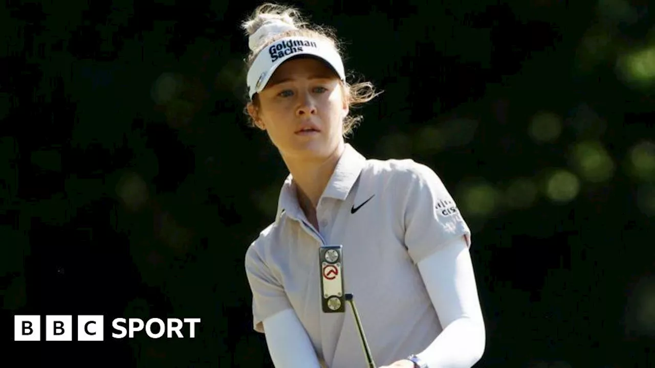 US Women's Open: Nelly Korda 10 over par after round one