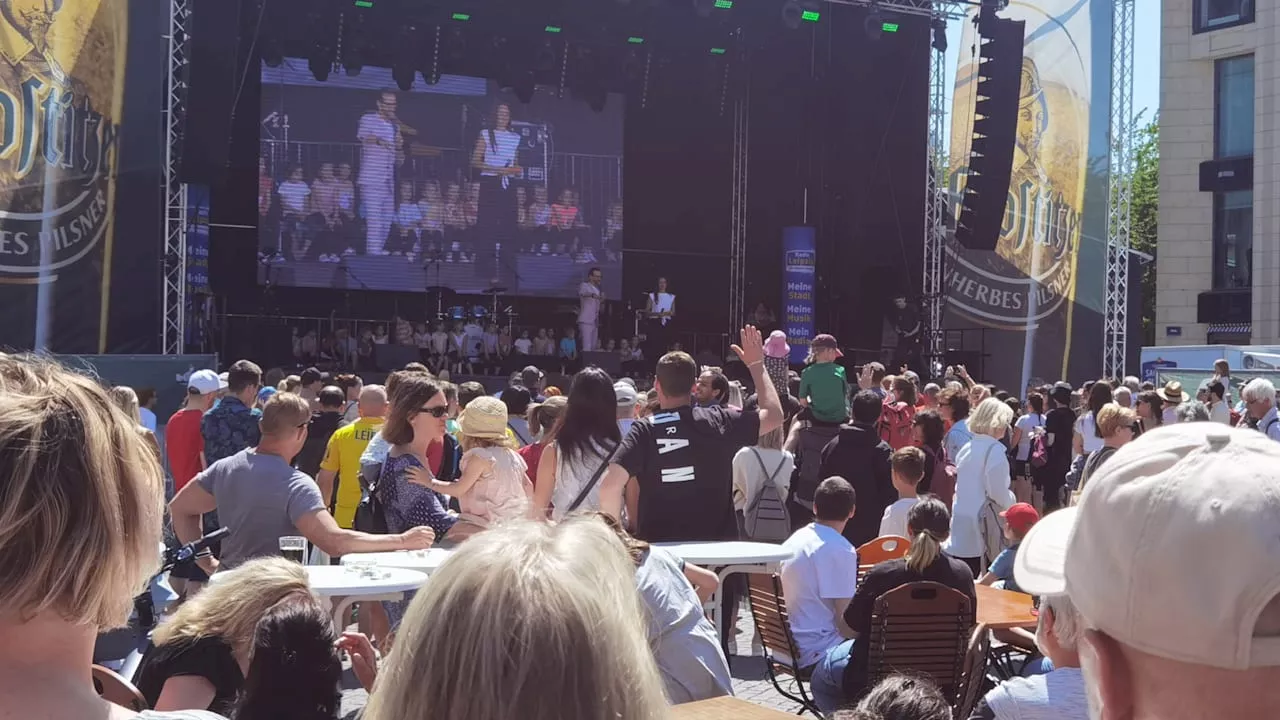 „L'Amour tojours“: Leipziger Stadtfest hat kein Problem mit D’Agostino-Hit