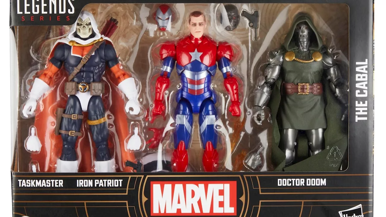 Hasbro Debuts New Marvel Legends 3-Pack from Siege: The Cabal