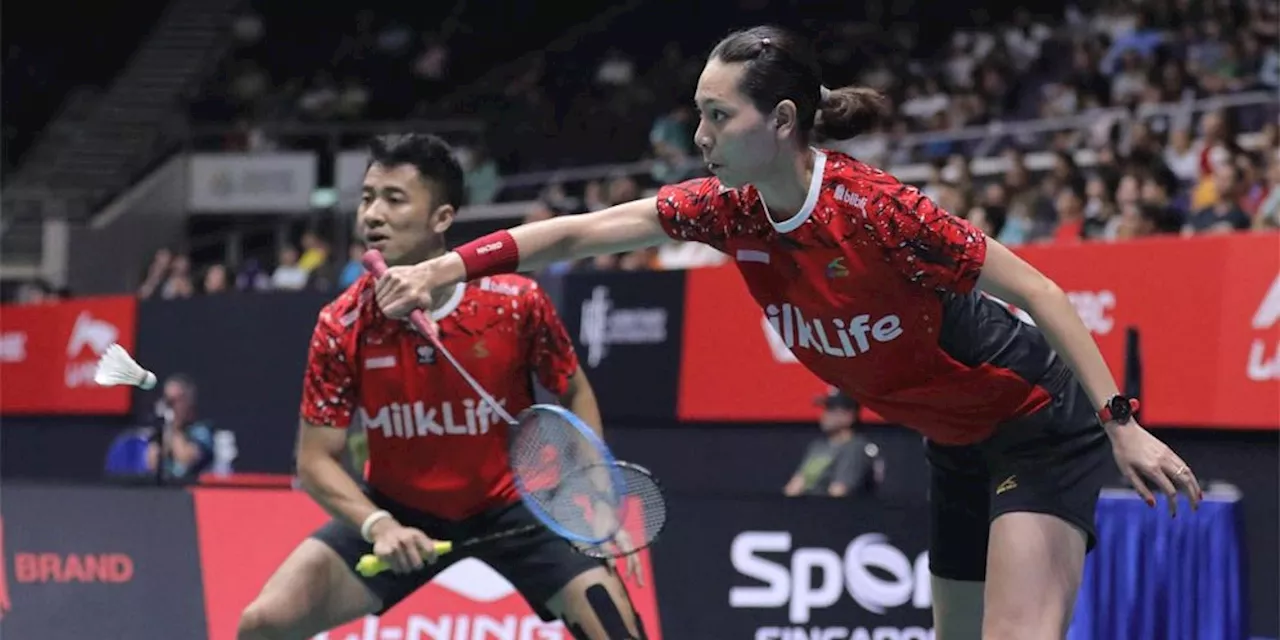 Hasil Singapore Open 2024: Dejan/Gloria Tersingkir Usai Dikalahkan Wakil China Taipei