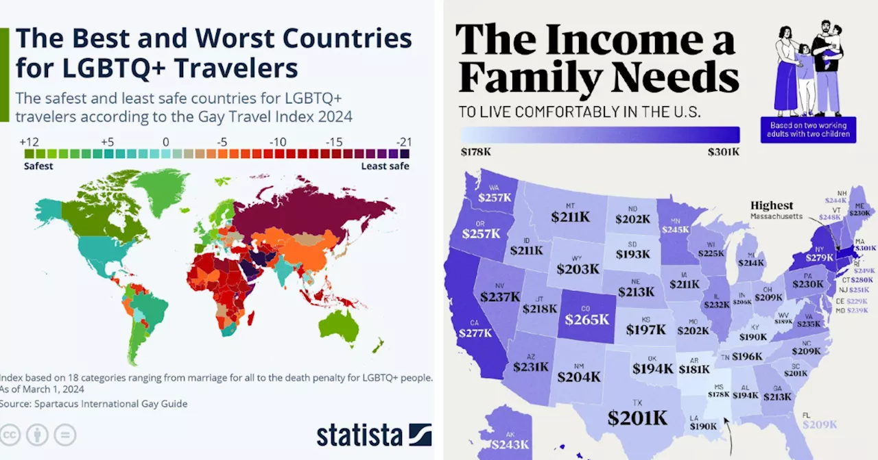 75 Of The Coolest Maps To Broaden Your Knowledge In Life (New Pics)