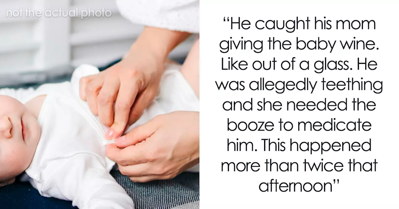 Mom Tells MIL To Stop Giving Baby Alcohol To Calm It Down