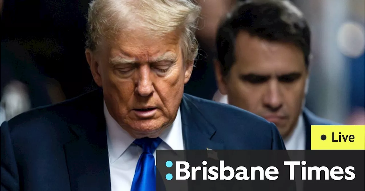 Australia news LIVE: Verdict reached in Donald Trump trial; Ex-detainee drone surveillance sparks human rights concerns