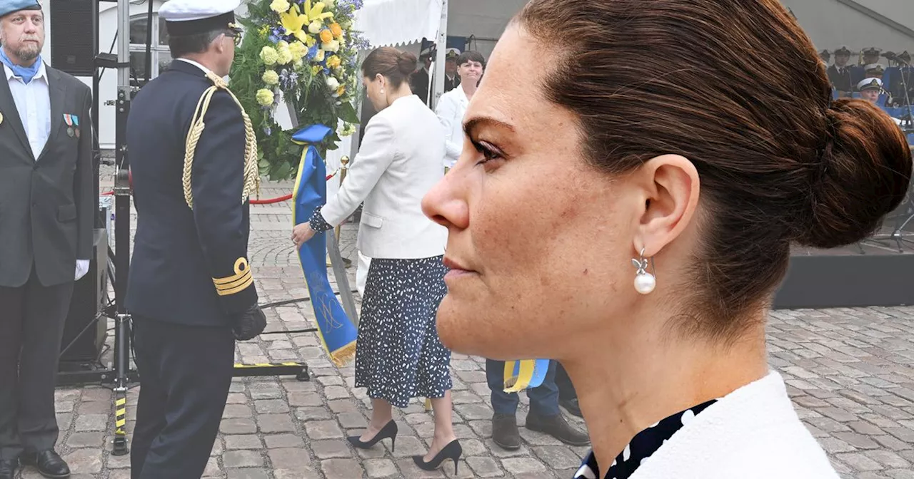 Emotionaler Auftritt von Victoria von Schweden am Veteranentag