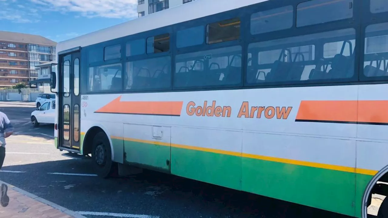 Golden Arrow bus petrol-bombed amid service delivery protest