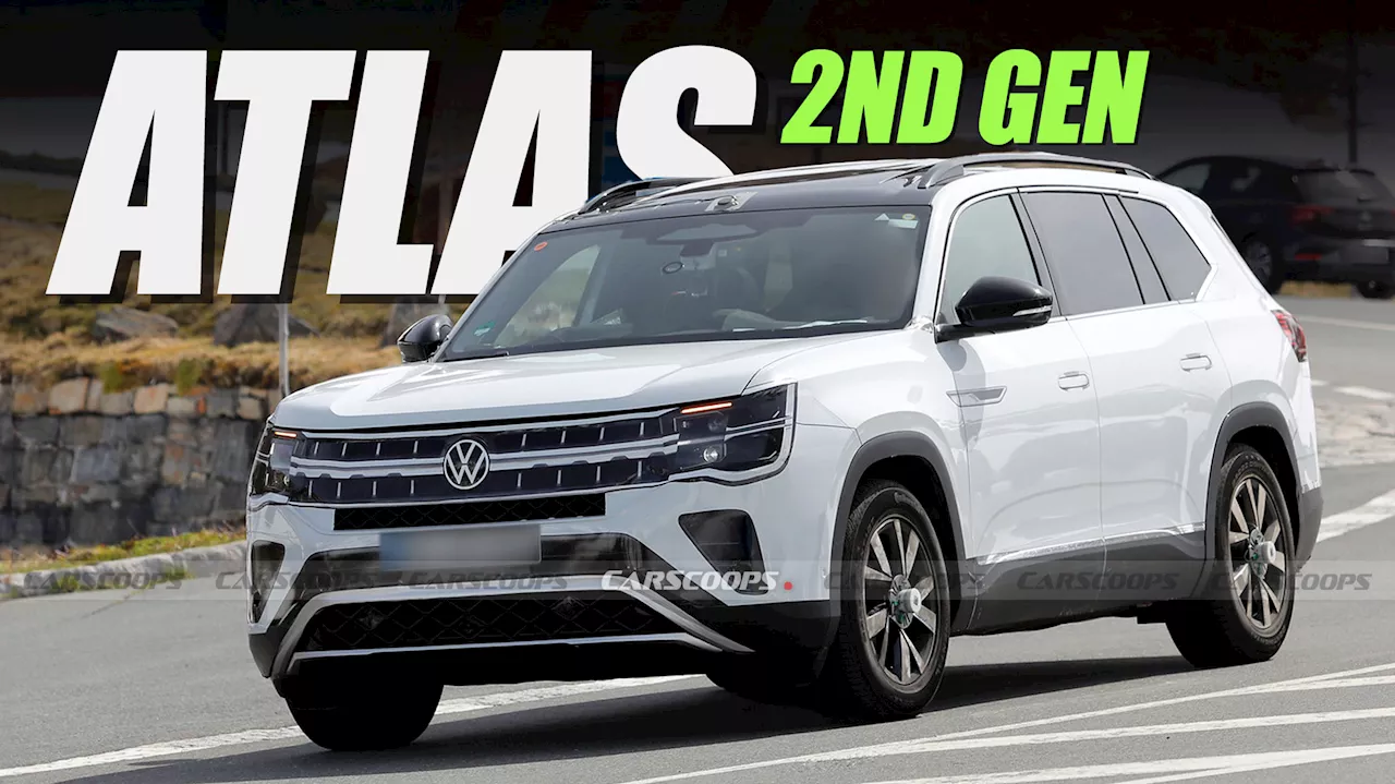 Next-Gen 2026 VW Atlas Spied With Streamlined Styling And Convincing Disguise