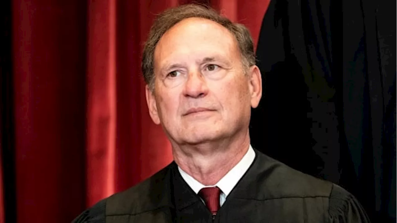 U.S. Supreme Court justice Alito blames wife for flying flag associated with Trump election deniers