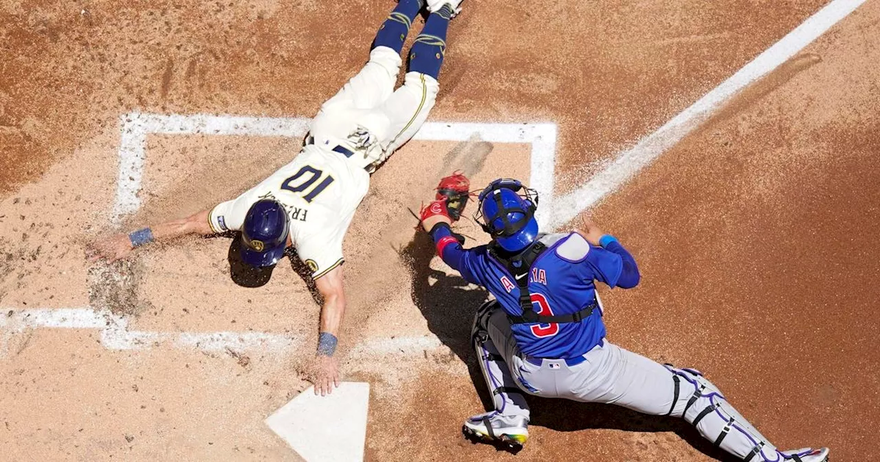 Milwaukee Brewers defeat Chicago Cubs 6-4 on 2-run homer